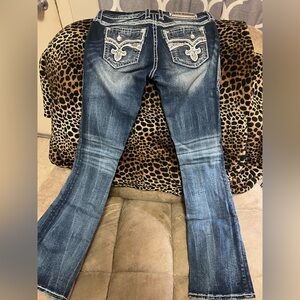 Rock Revival Blue Flare Jeans